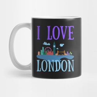 I Love London UK Travel more Wanderlust love Explore the city travel London souvenir Mug